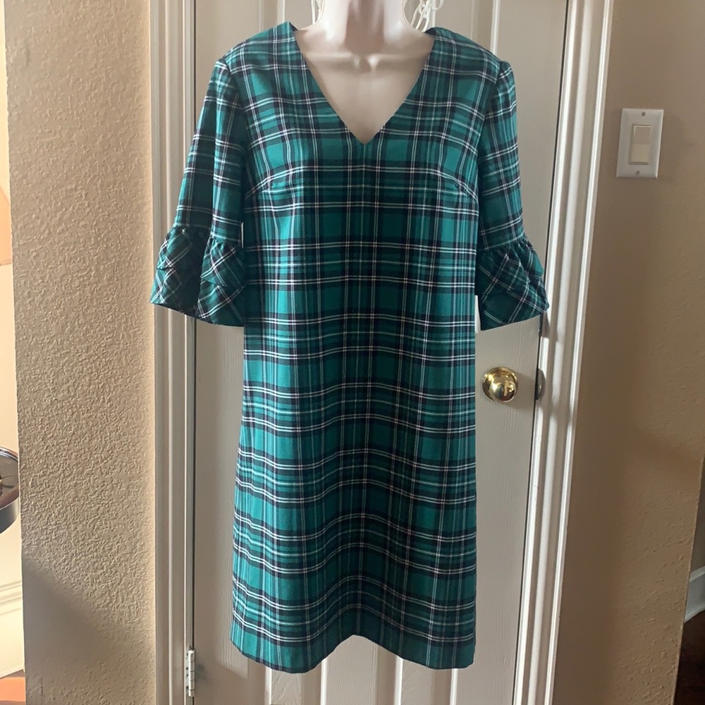 Draper James Plaid Shift Dress